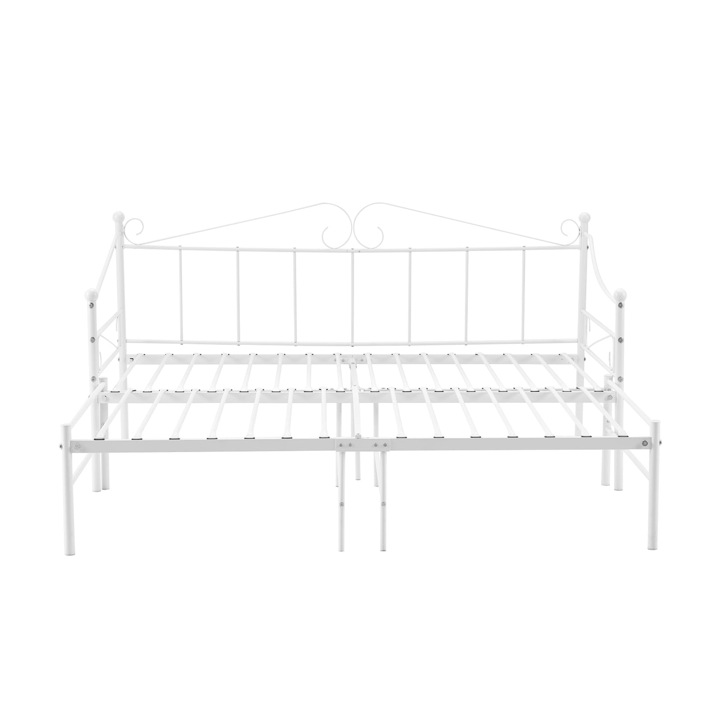 HARMAN Day Metal Bed 95.5*196.4cm+93.5*190.5cm - Black