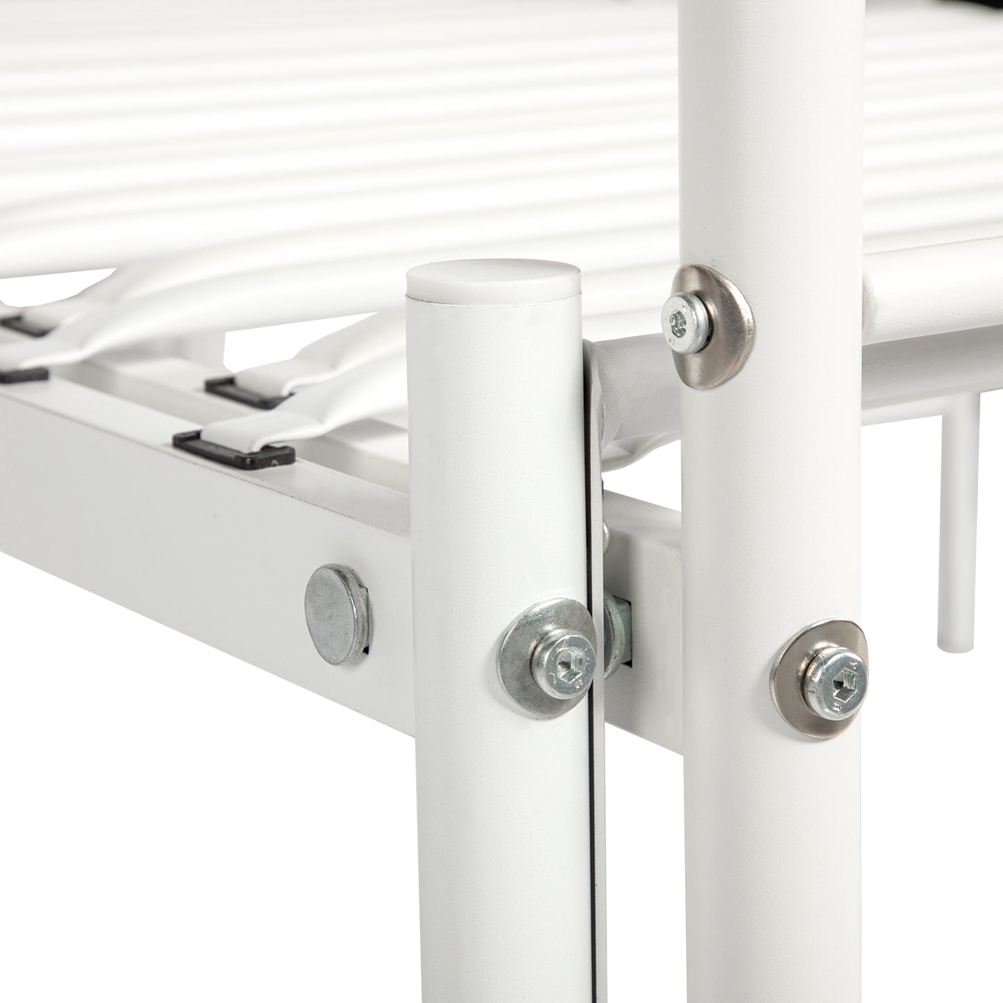 AVIOLA Day Metal Bed 93.2*199cm+93.5*191cm - White
