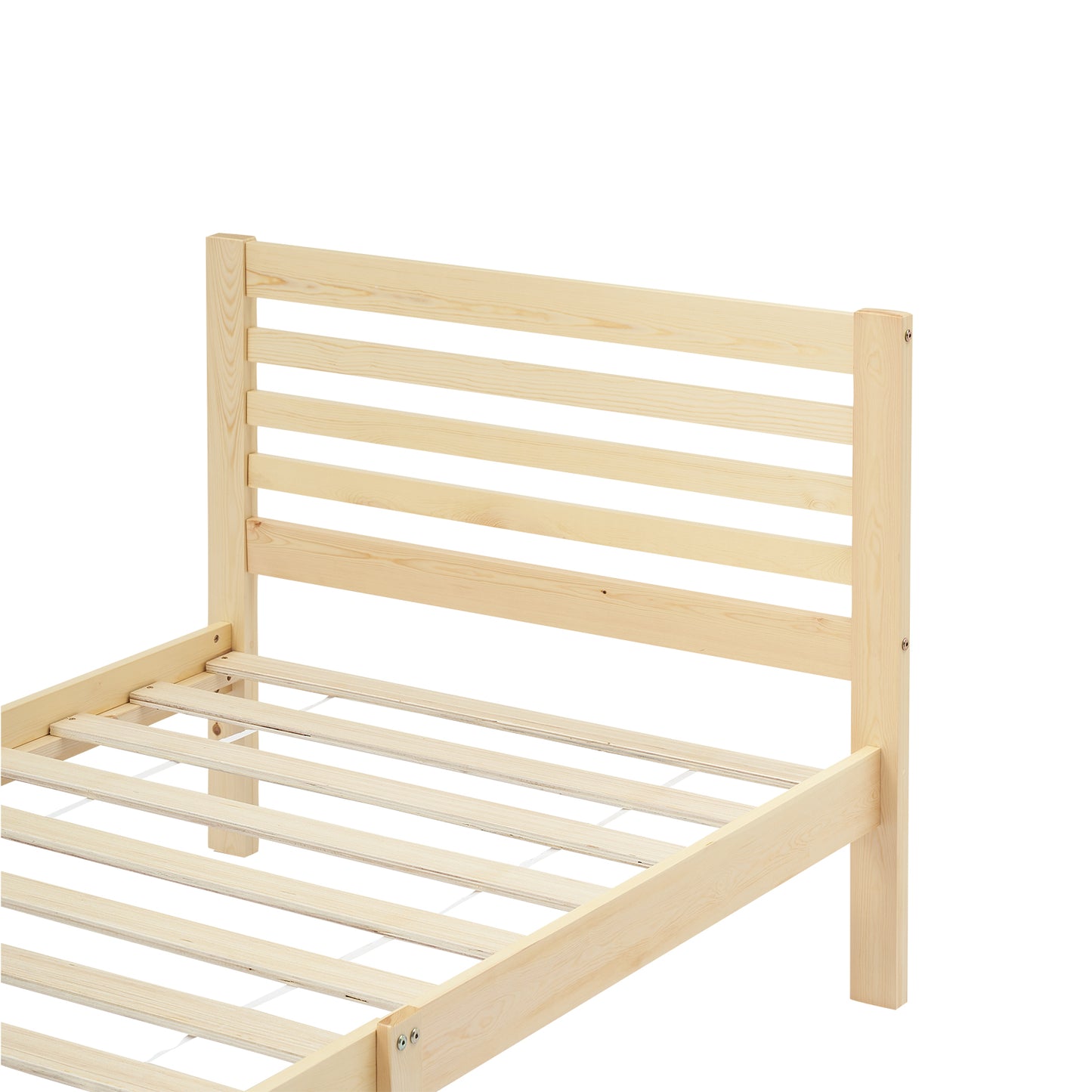 BEAN Single Pine Wooden Bed 98*196cm - Wood