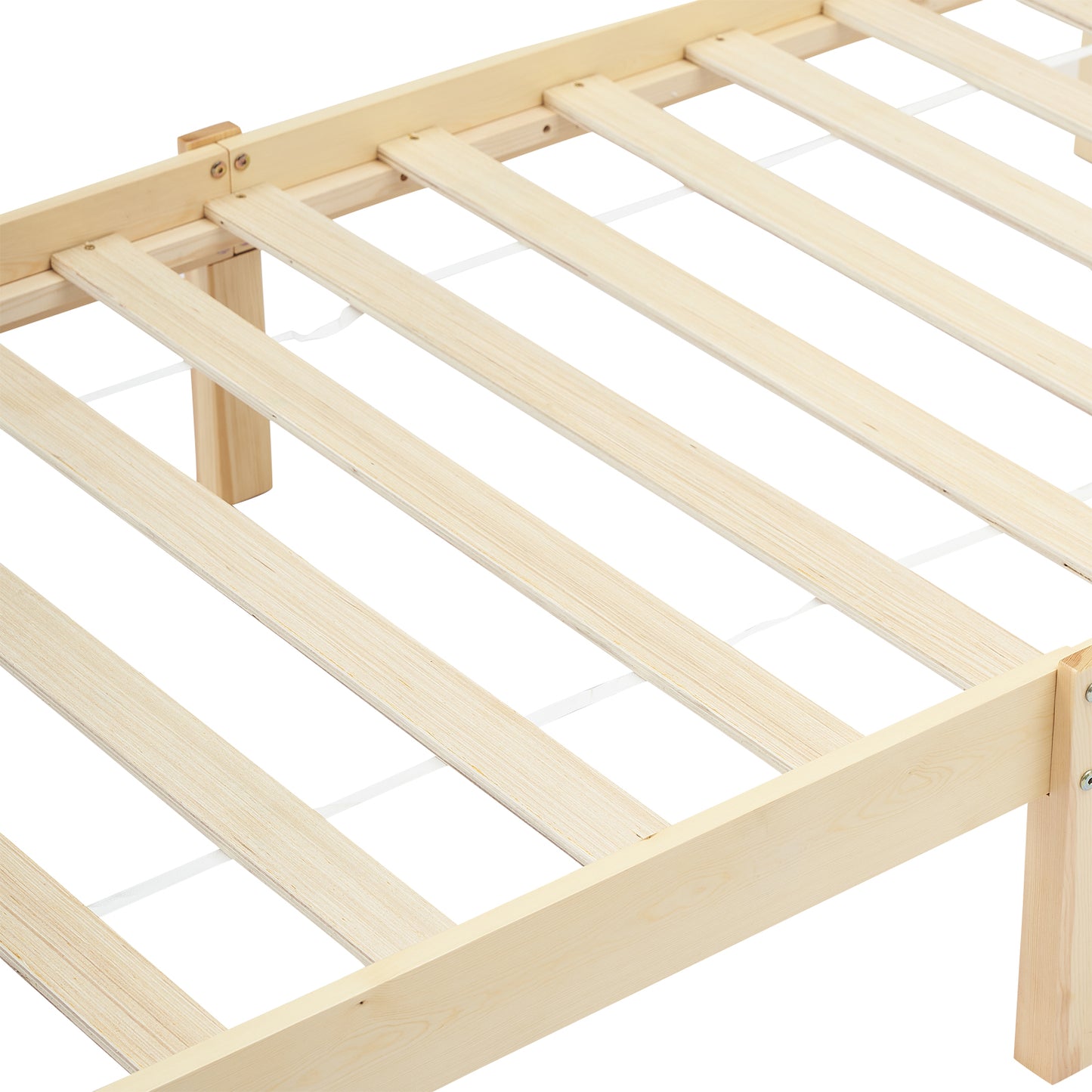 BEAN Single Pine Wooden Bed 98*196cm - Wood