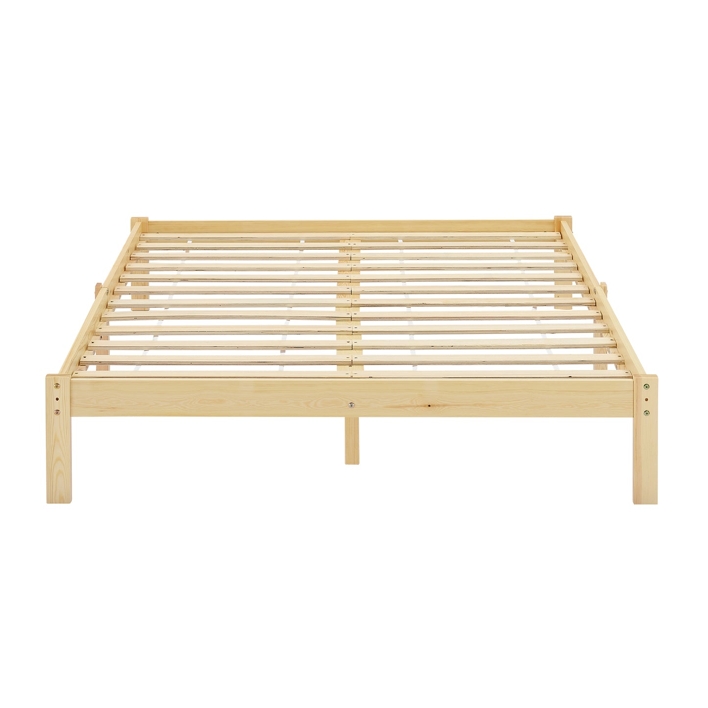 CYCAS Double Pine Wooden Bed 148*196cm - Wood