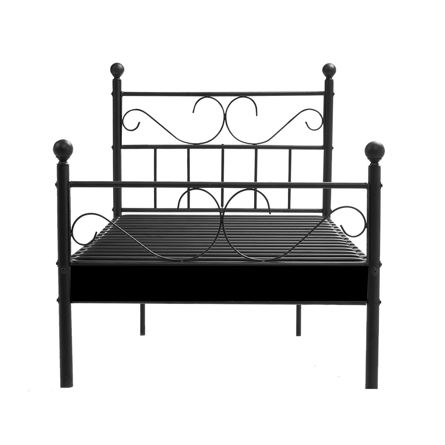 FLOWR Single Metal Bed 97*197.6cm - Black