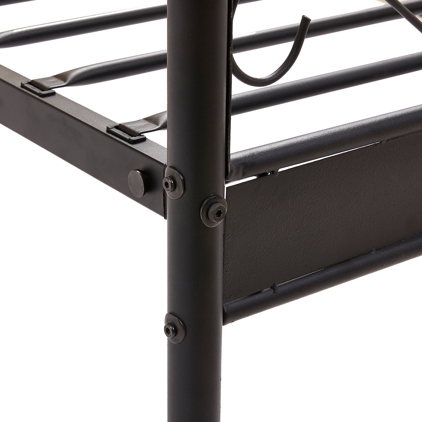 FLOWR Single Metal Bed 97*197.6cm - Black