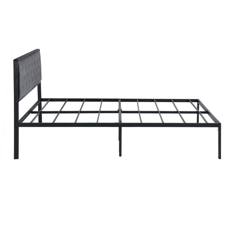 GOLYA Double Metal Bed 140*195cm - Gray