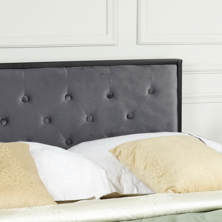 GOLYA Double Metal Bed 140*195cm - Gray