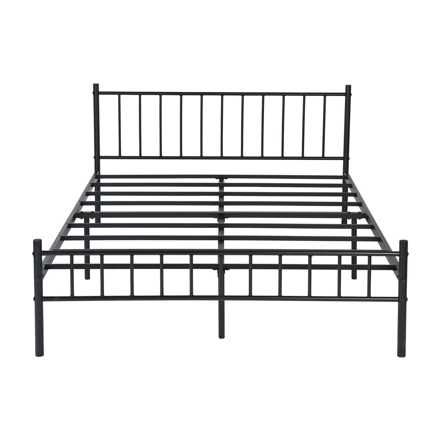 KESSIE Double Metal Bed 141.5*197cm - Black