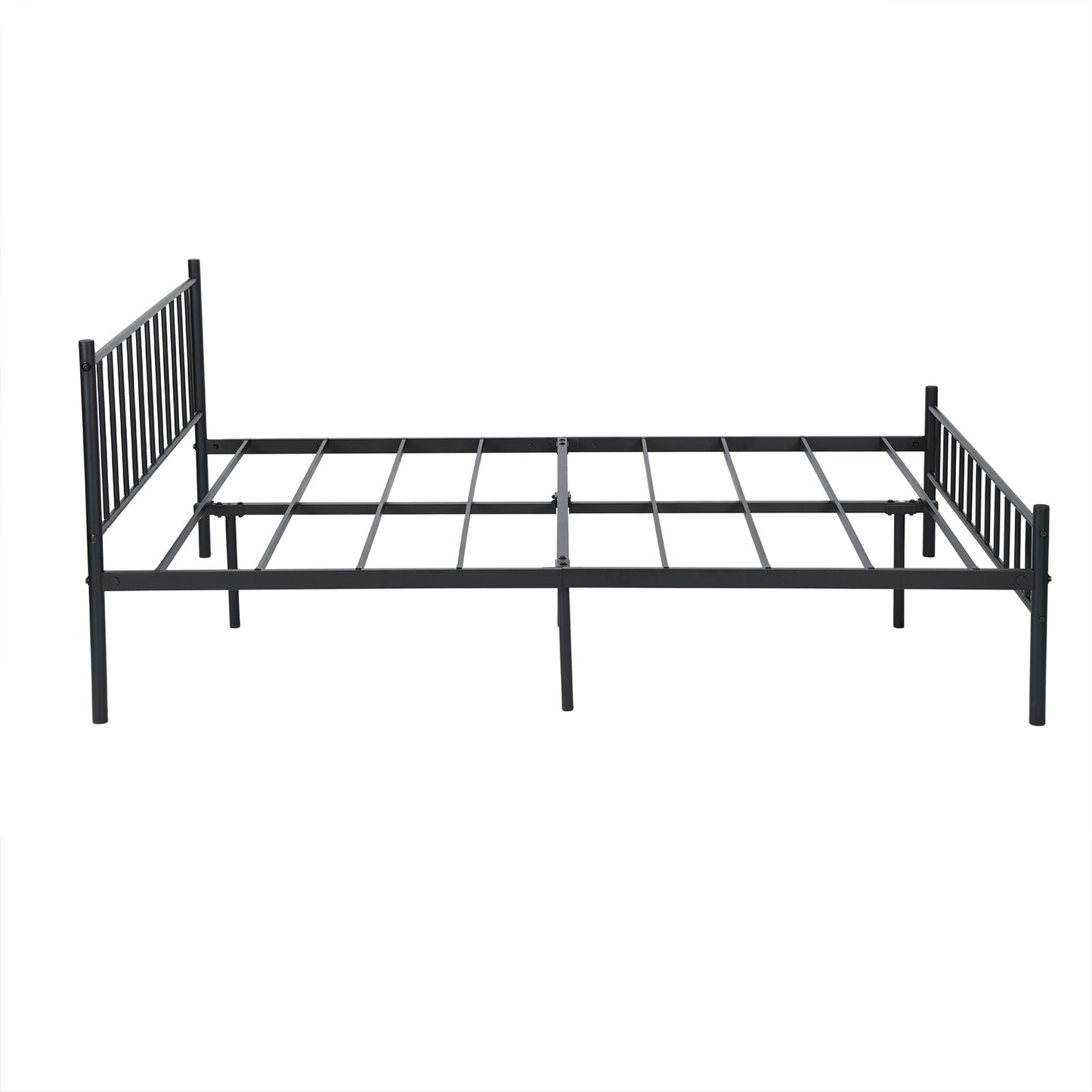 KESSIE Double Metal Bed 141.5*197cm - Black