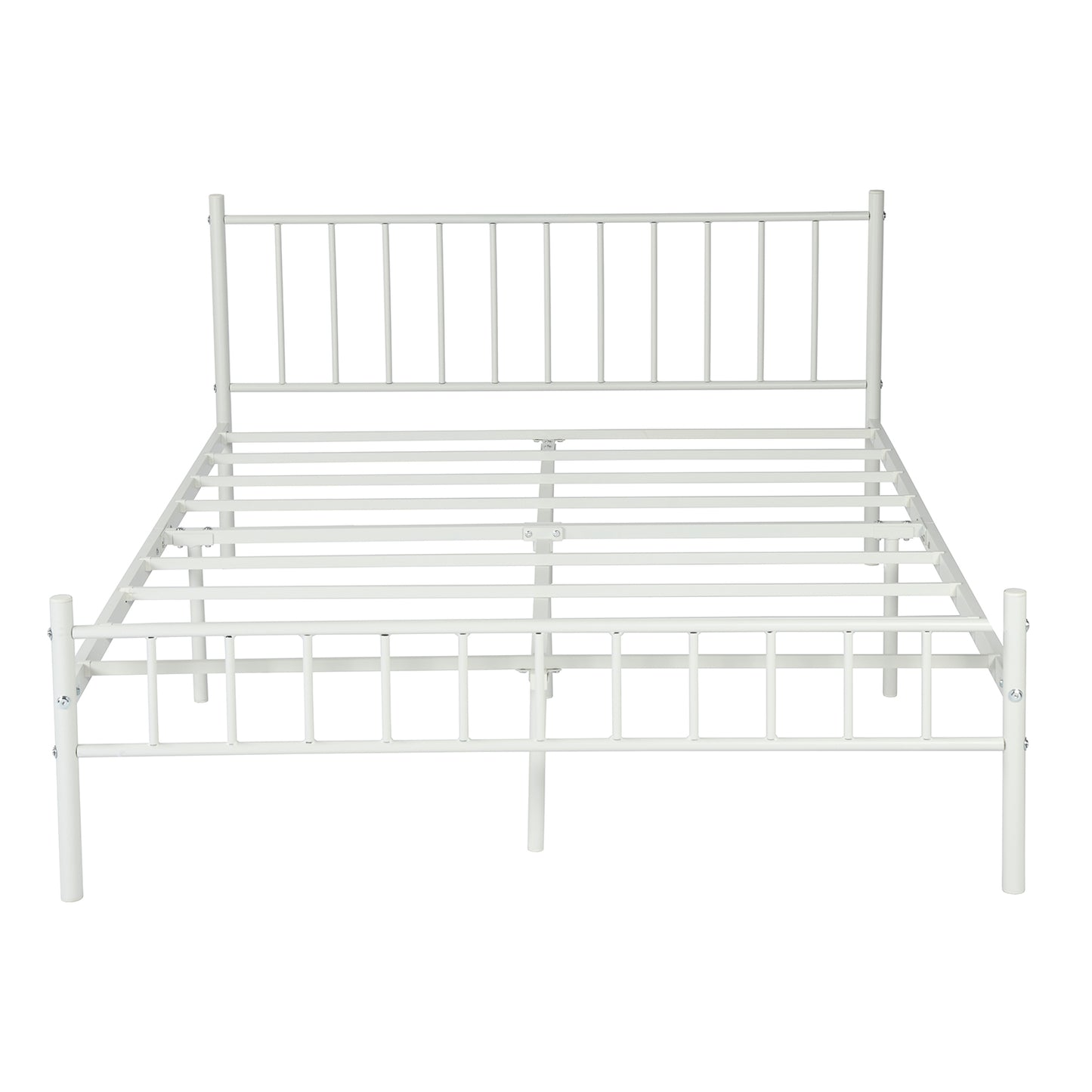 KESSIE Double Metal Bed 141.5*197cm - White