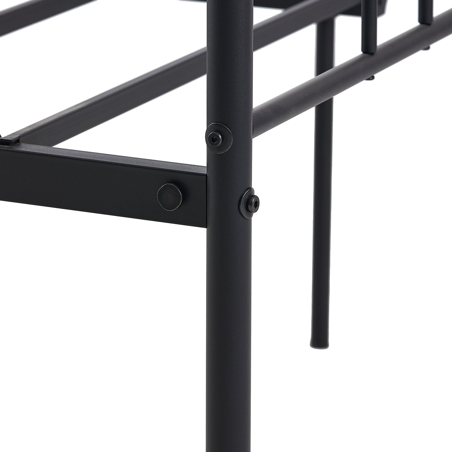 LOCARNO Double Metal Bed 143*207cm - Black
