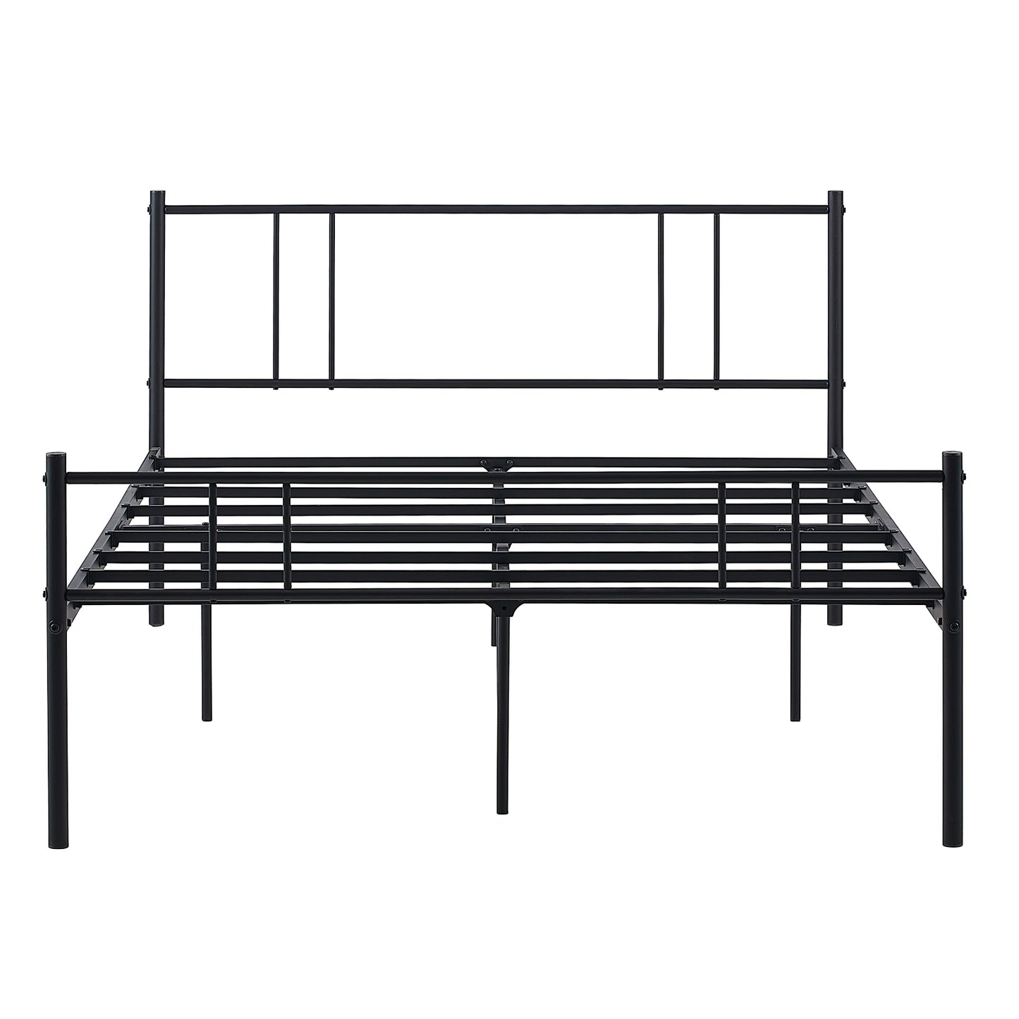 LOCARNO Double Metal Bed 143*207cm - Black