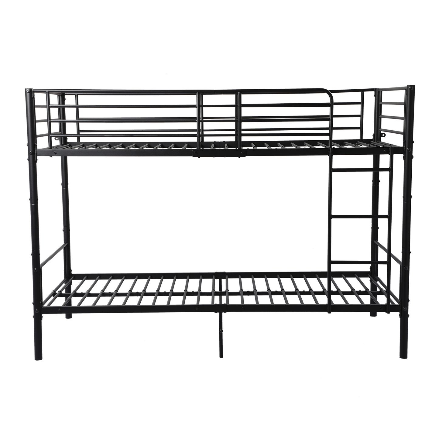 LOFT Upper and Lower Metal Bed 97*208.8cm - Black