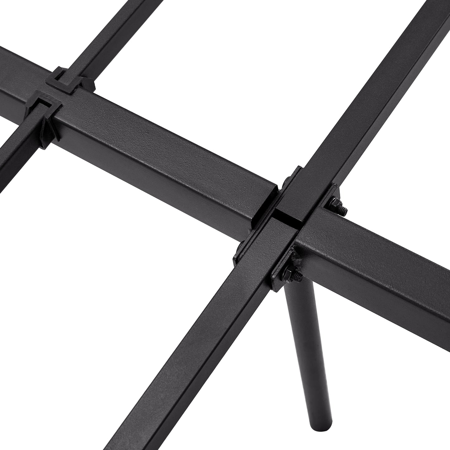 MILO Small Double Metal Bed 123*197cm - Black