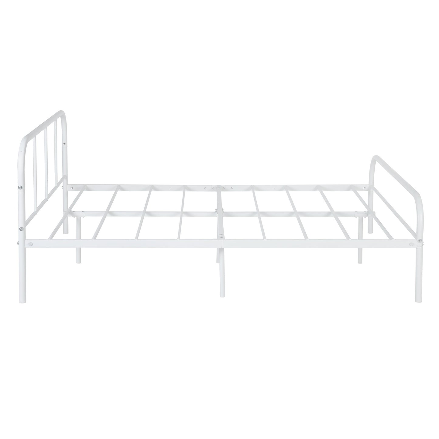 MILO Double Metal Bed 142.5*198cm - White