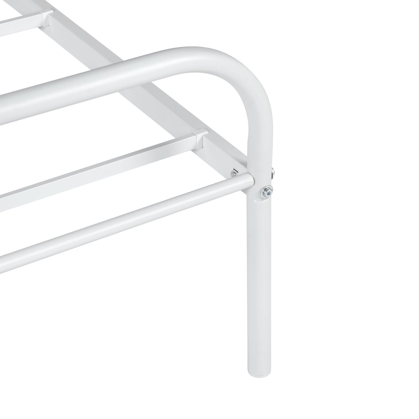 MILO Double Metal Bed 142.5*198cm - White