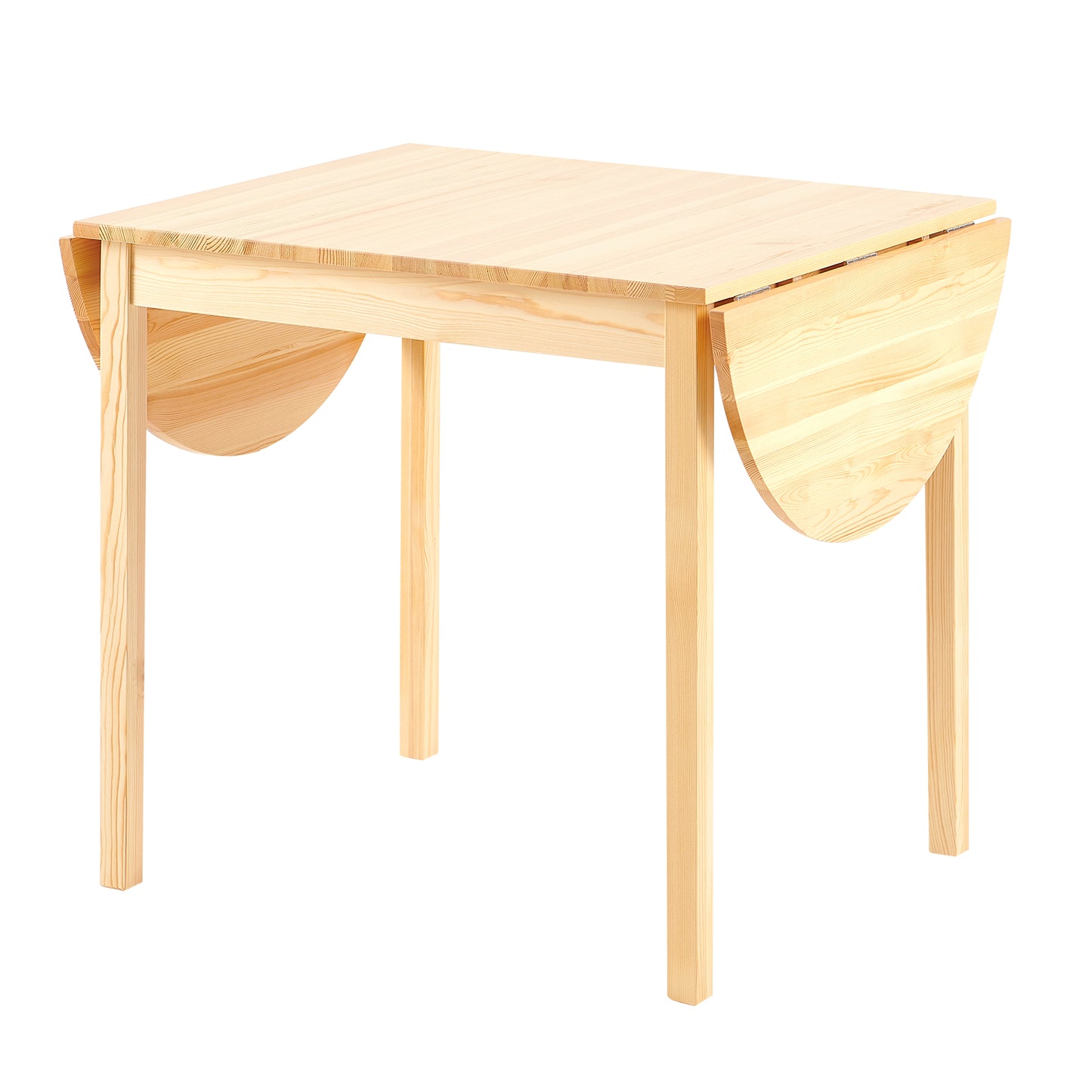 RUFF 80-140cm Dining Table With Pine Legs-WOOD