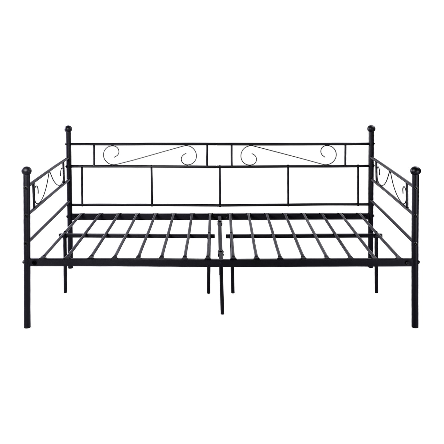 SOROSIS Single Metal Bed 95.5*206.4cm - Black