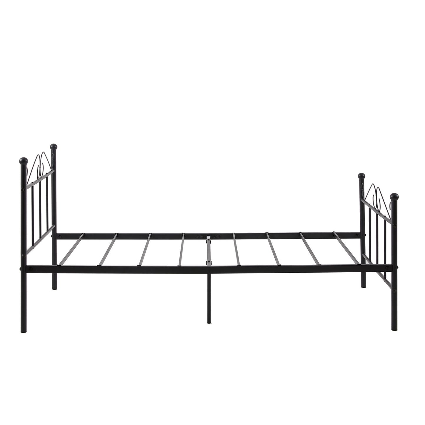TIKI Double Metal Bed 103*207 cm - Black