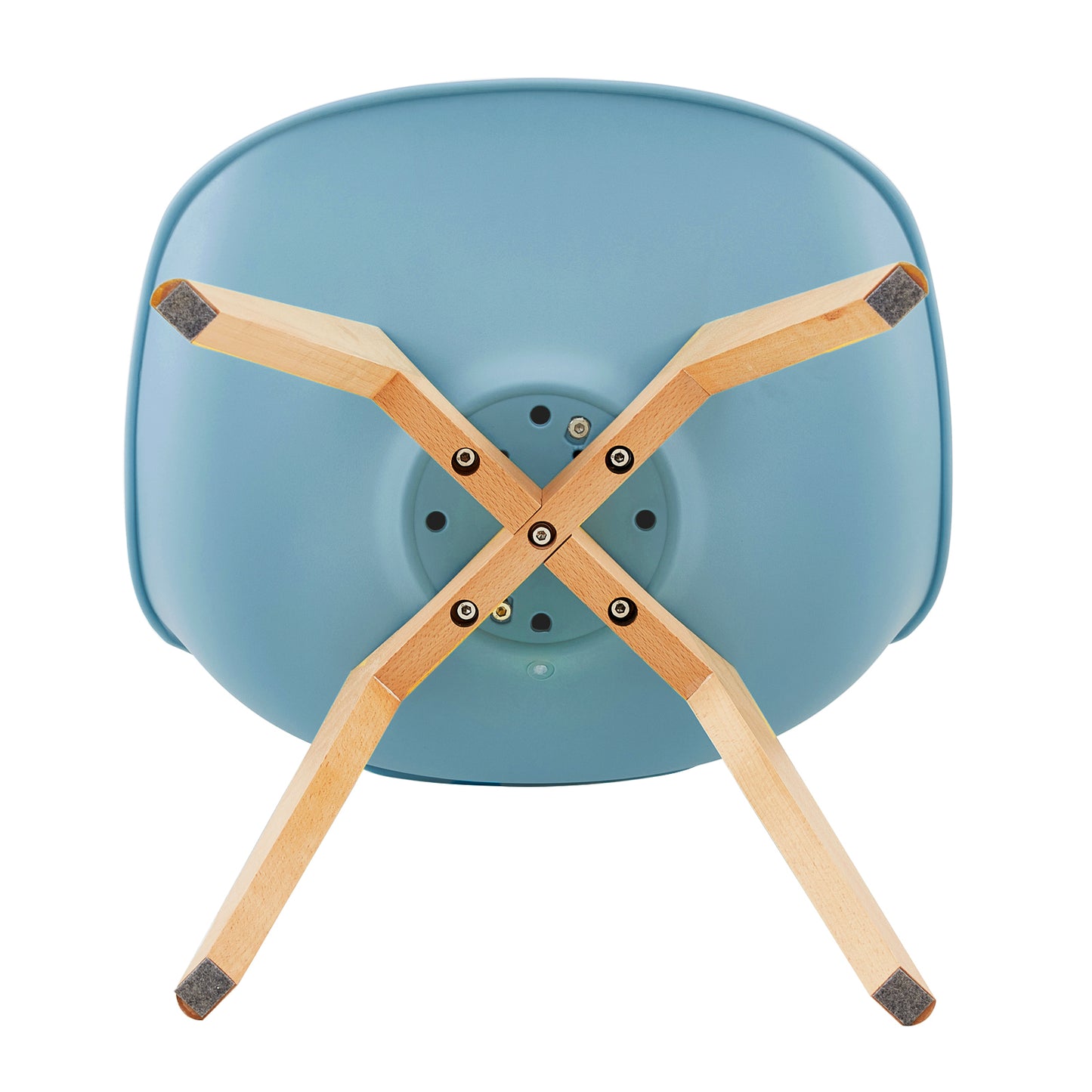 TULIP Dining Chair with Beech Legs - AIRYBULE