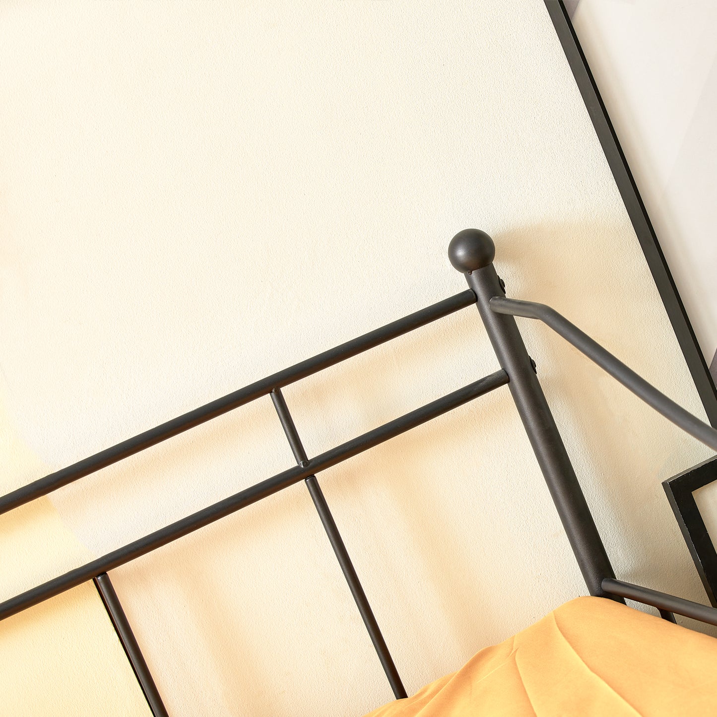 TUNA Single Metal Bed 93*197cm - Black
