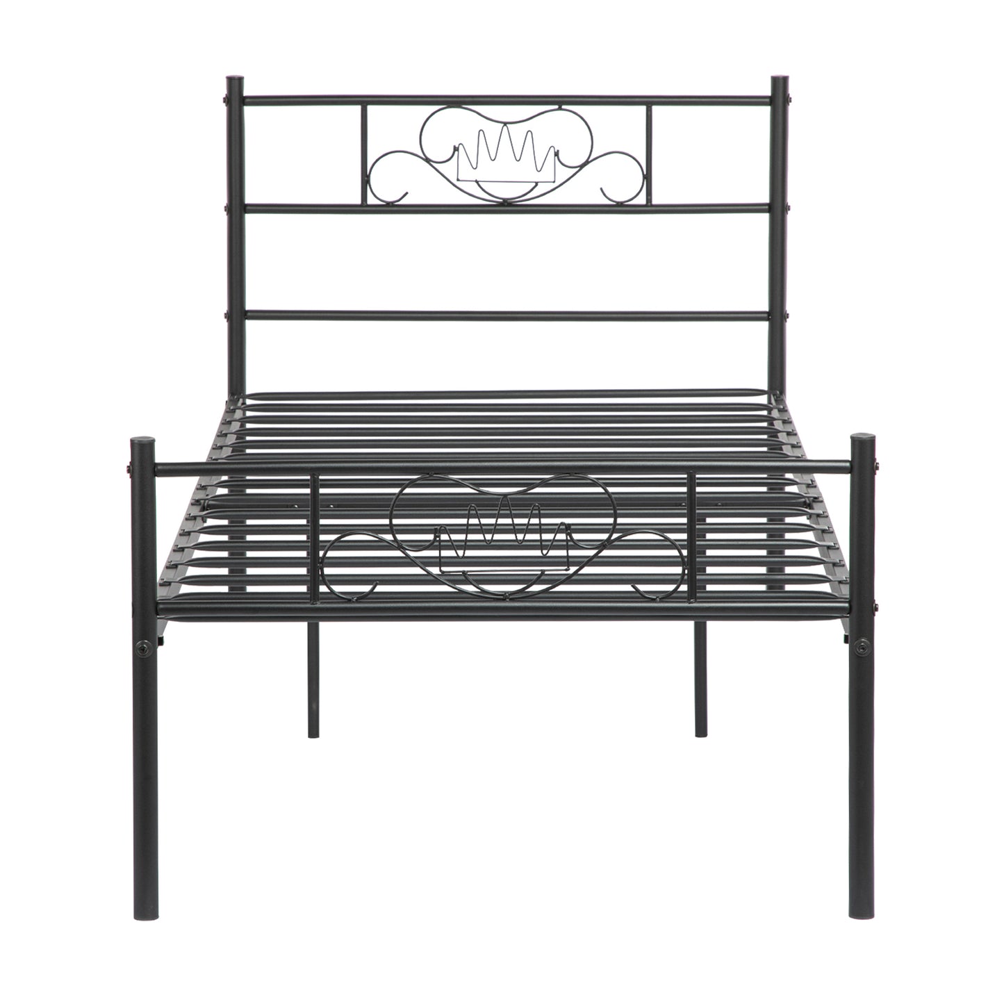 WILD Single Metal Bed 93.2*196.7cm - Black