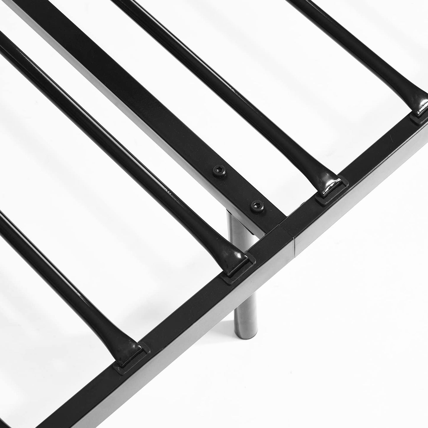 MILO Single/Double Metal Bed 94 * 196 cm/143 * 196 cm - Black