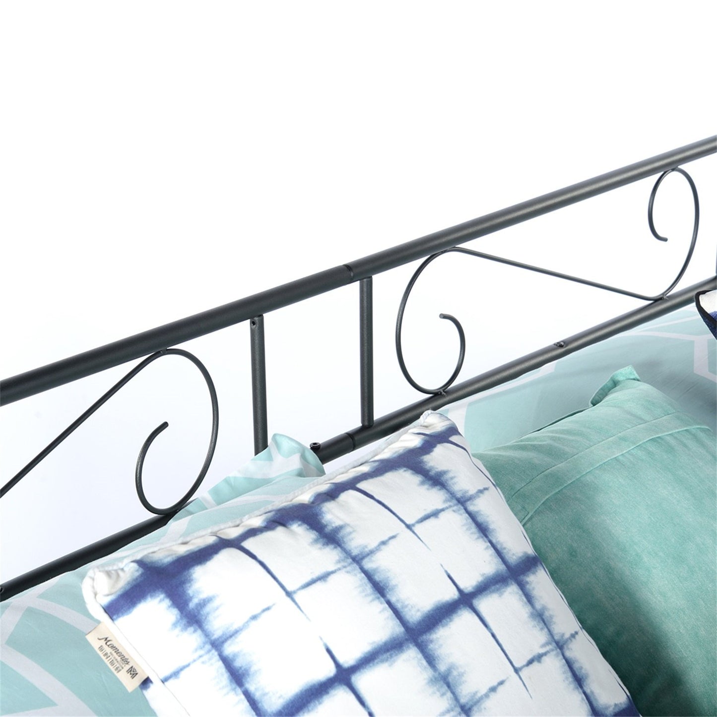 SOROSIS Metal Single Sofa Bed 95 * 196 cm - Black/White