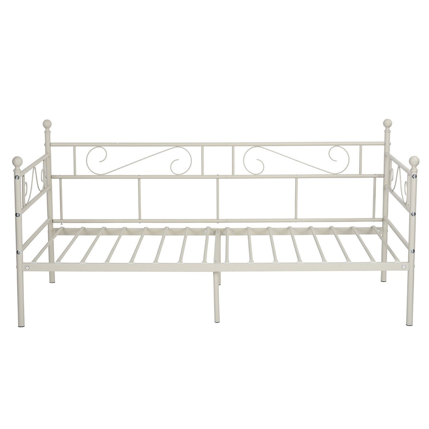 SOROSIS Metal Single Sofa Bed 95 * 196 cm - Black/White