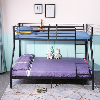 BUNK Upper and Lower Metal Bed 147.9*210.8cm - Black