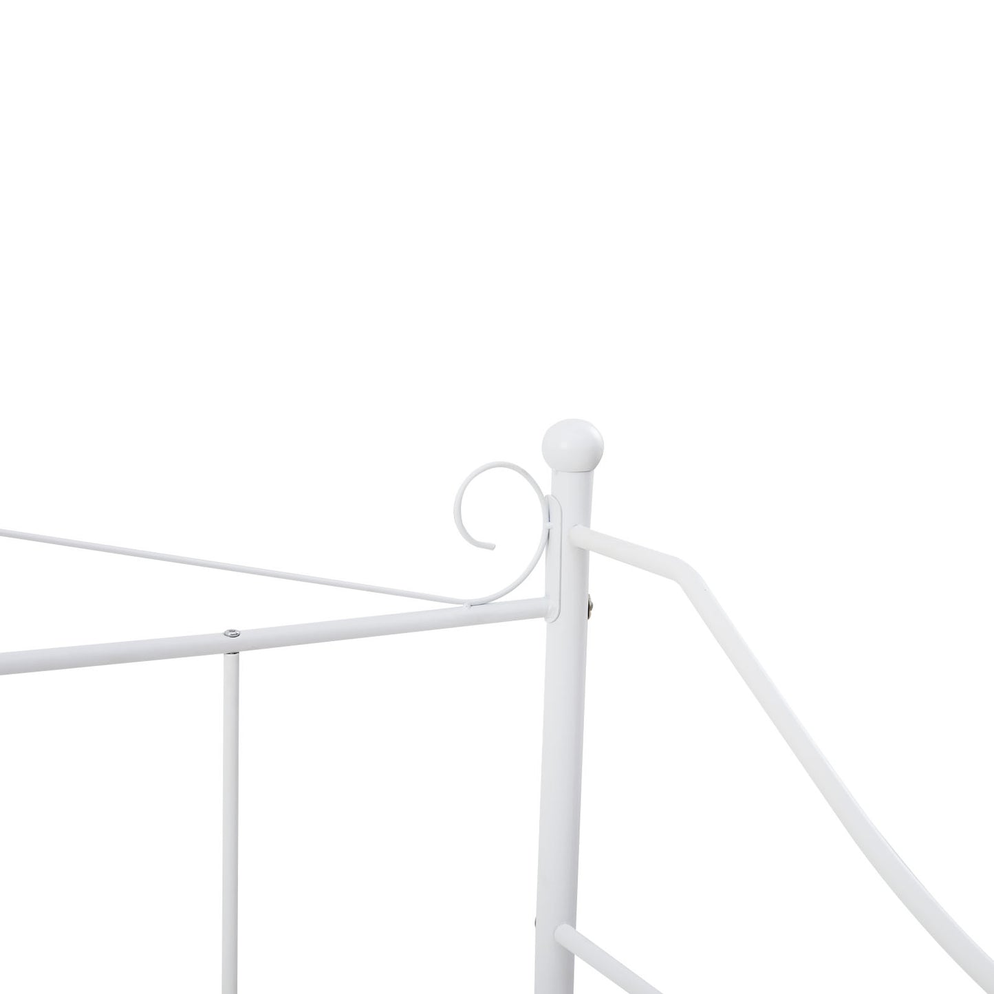 AVIO Single Metal Bed 93*207cm - White