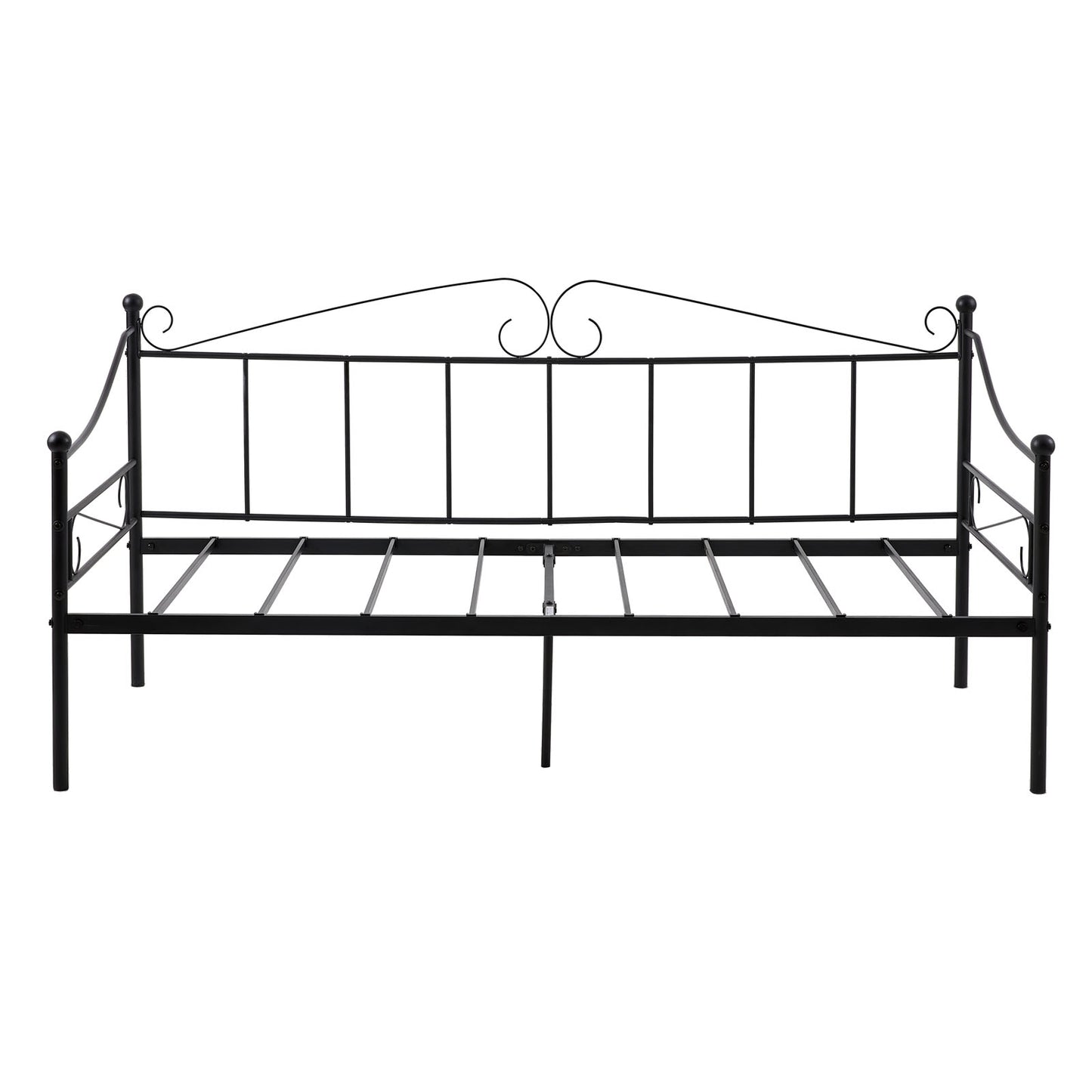 AVIO Single Metal Bed 93*207cm - Black