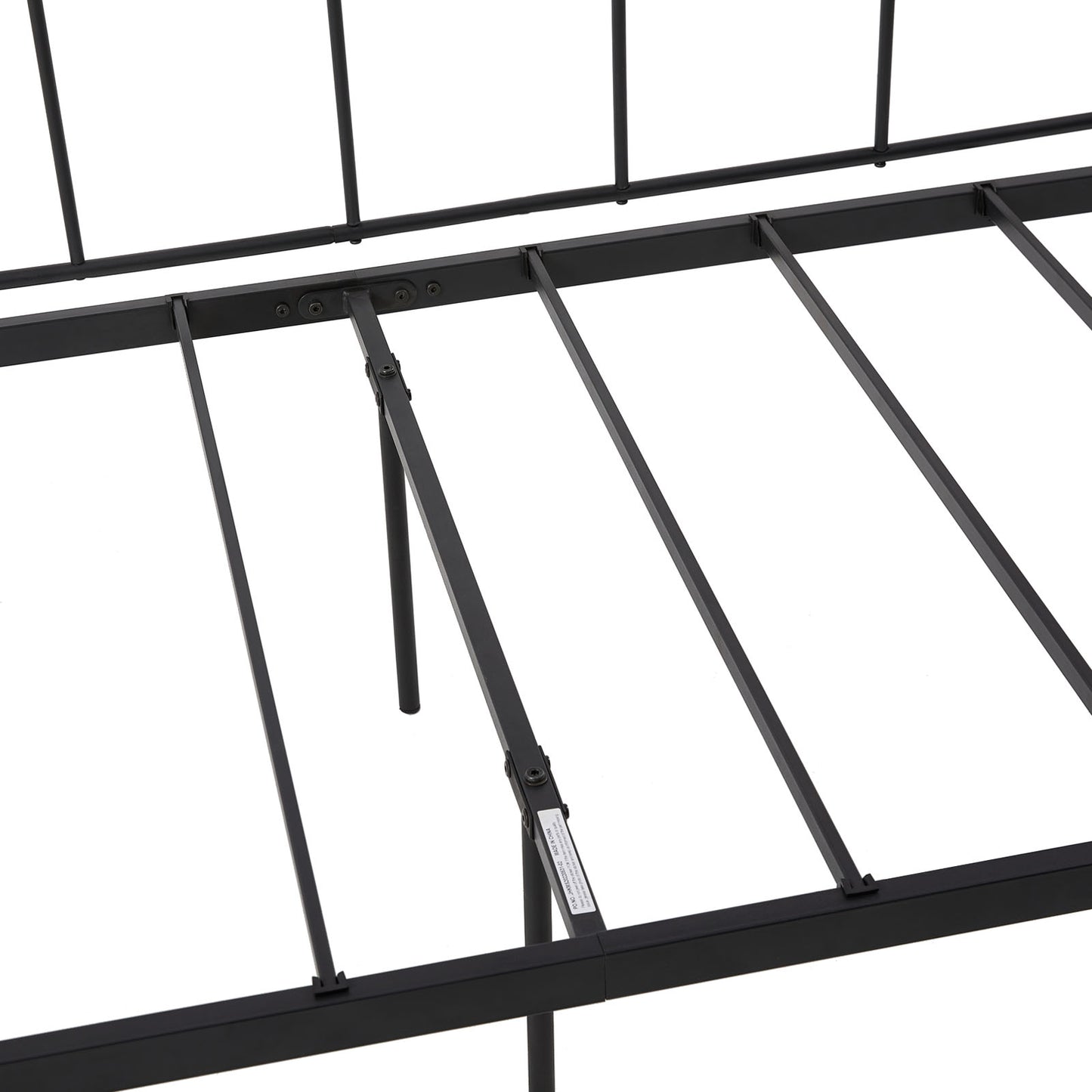 AVIO Single Metal Bed 93*207cm - Black