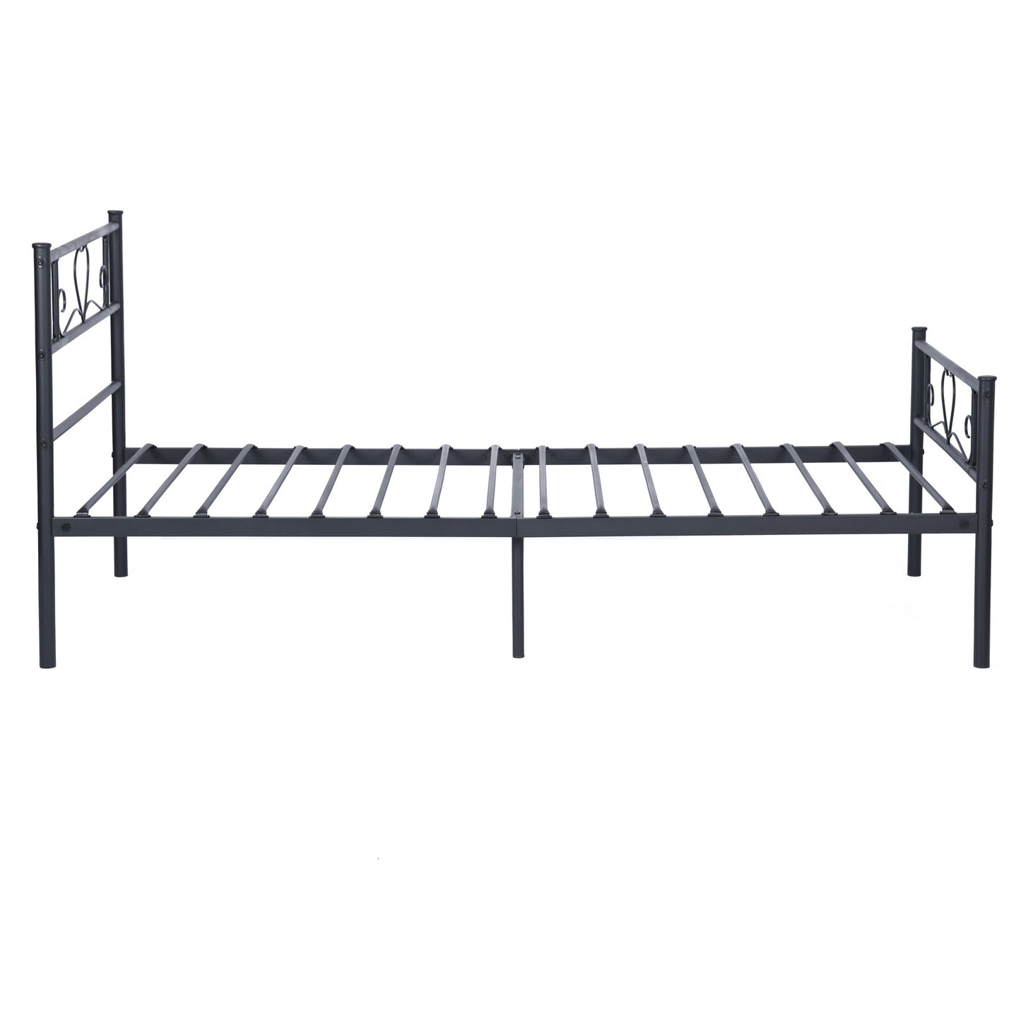 BORINI Single Metal Bed 91.5*197cm - Black