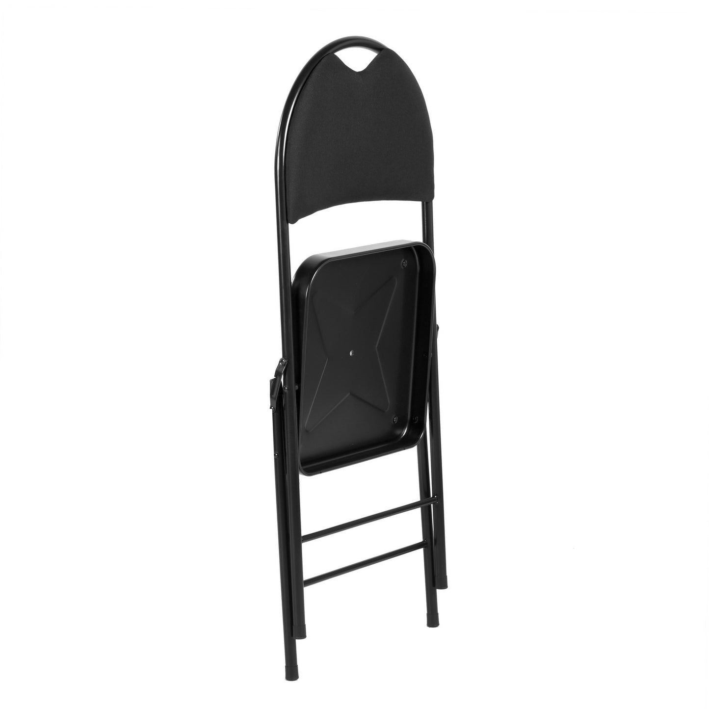 ERVIN Folding Chair with Iron Leg - Black