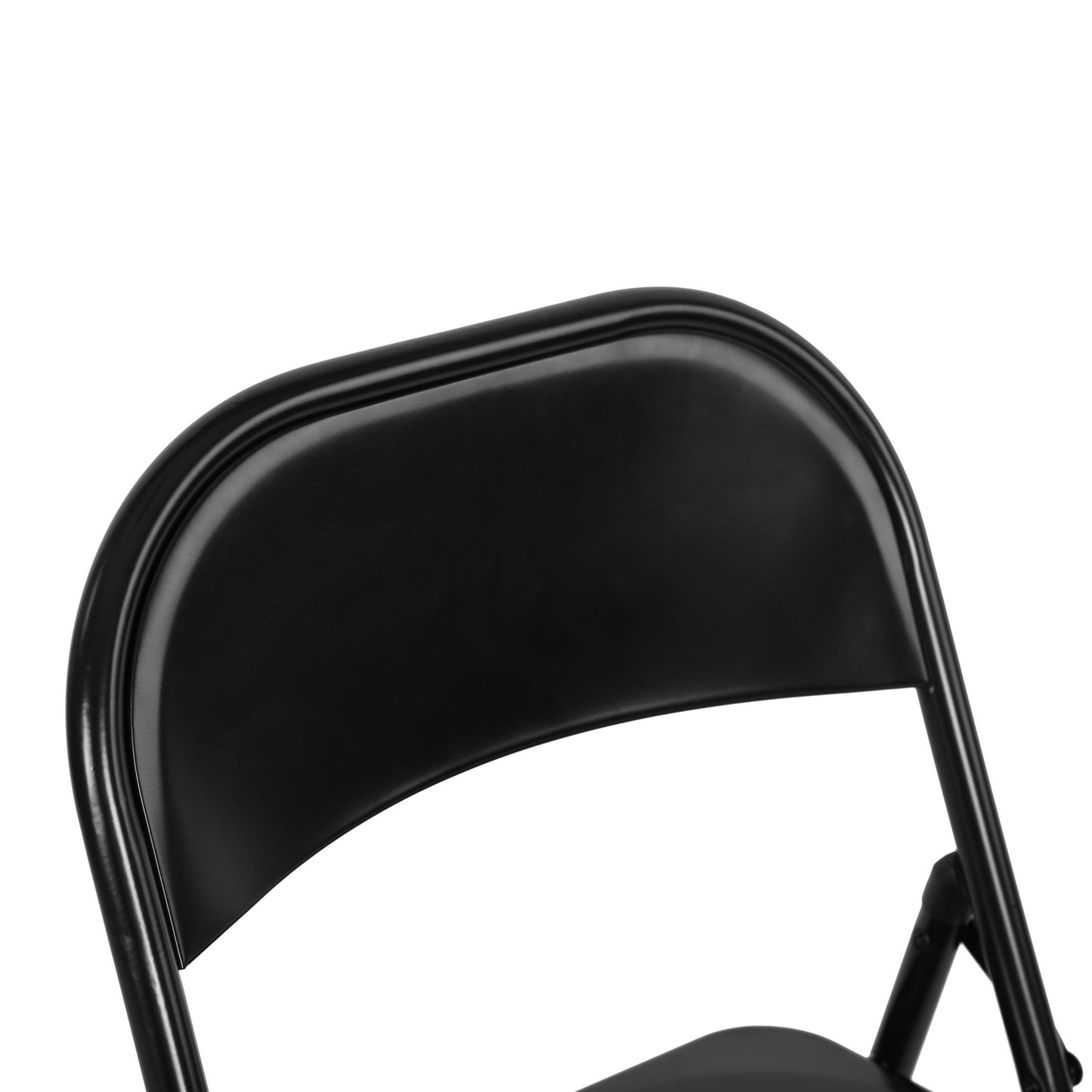 FAIR Folding Chair with Iron Leg - Black