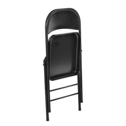 FAIR Folding Chair with Iron Leg - Black