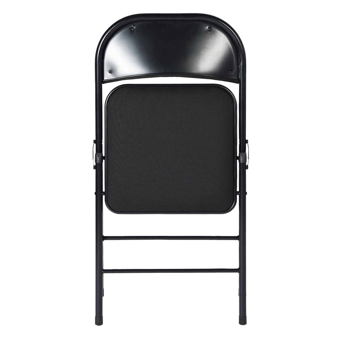 FAIR Linen Folding Chair with Iron Leg - Black