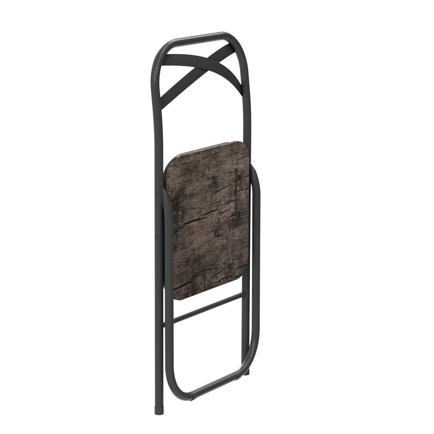 FERN Folding Chair with Iron Leg - Black