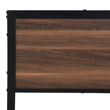 FOLAM Double Metal Bed 140*195cm - Brown