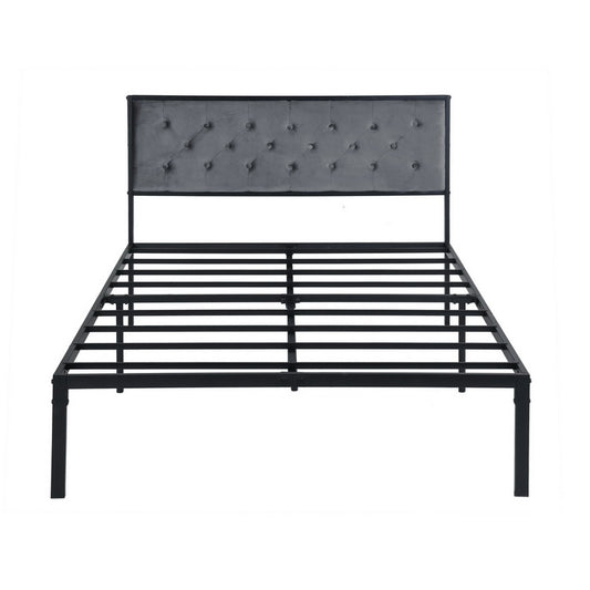 GOLYA Double Metal Bed 140*195cm - Gray