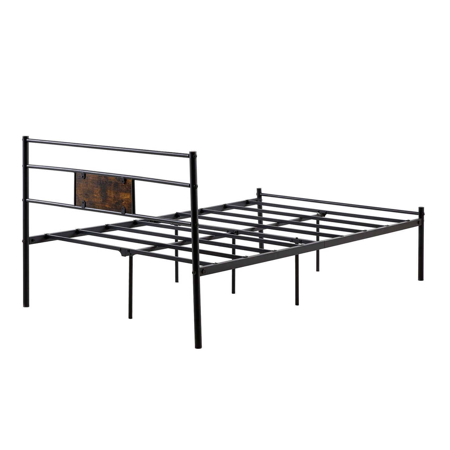 HABIT Small Double Metal Bed 123*197 cm - Black