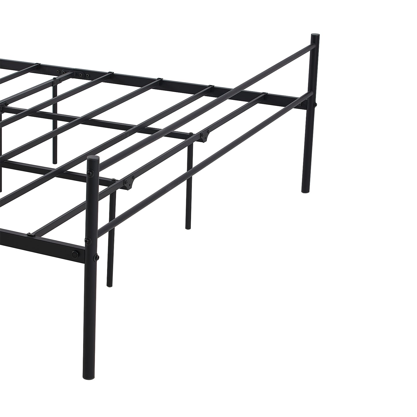 PRIMO Double Metal Bed 183*207cm - Black