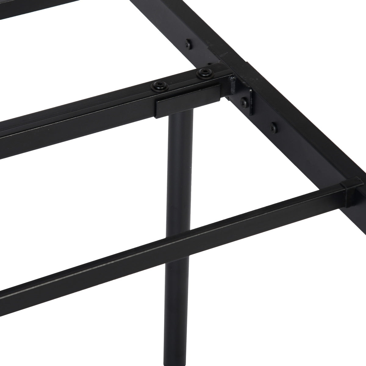 KIELA Double Metal Bed 140*190cm - Black