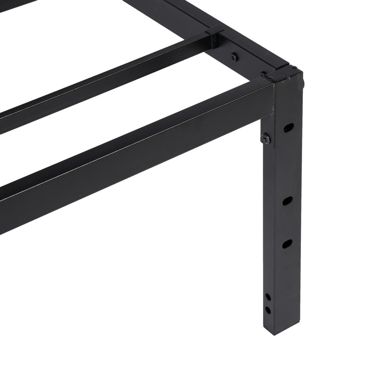 KIELA Double Metal Bed 140*190cm - Black