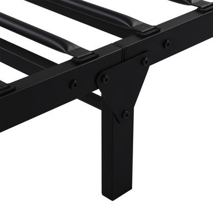 LIA Double Metal Bed 142*190cm - Black