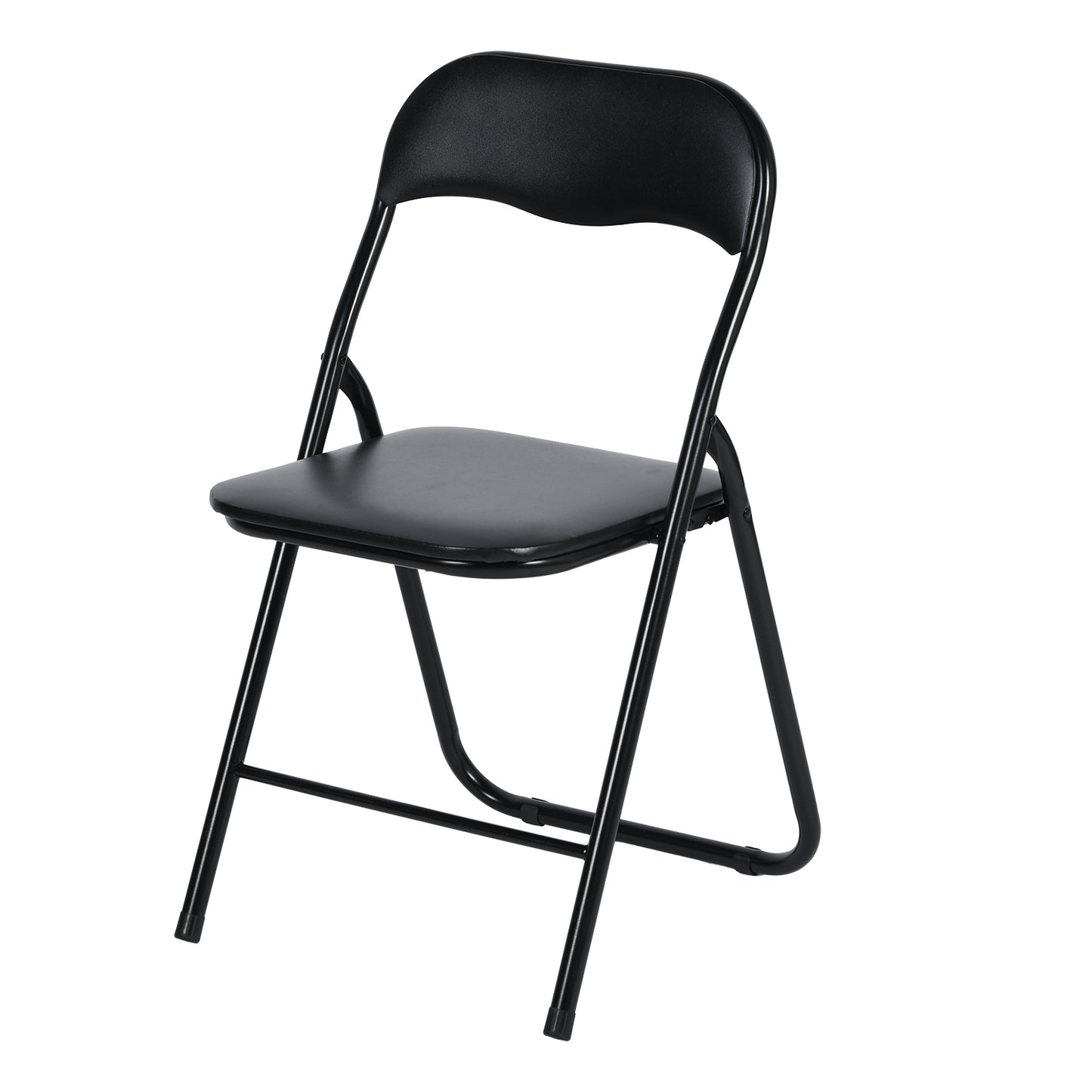 MANGO Folding Chair with Iron Leg - Black