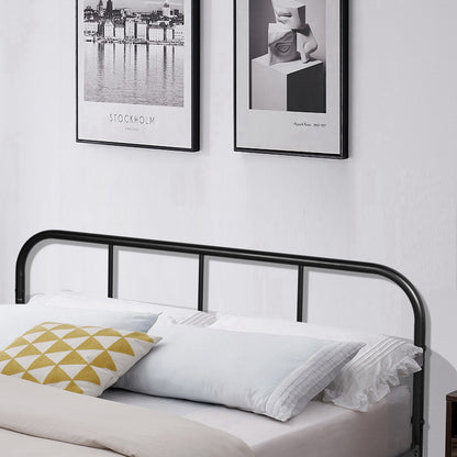 MILO Double Metal Bed 141.5*197cm - Black