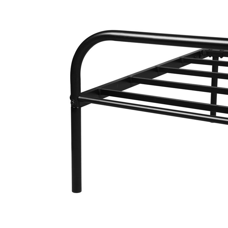 MILO Double Metal Bed 141.5*197cm - Black