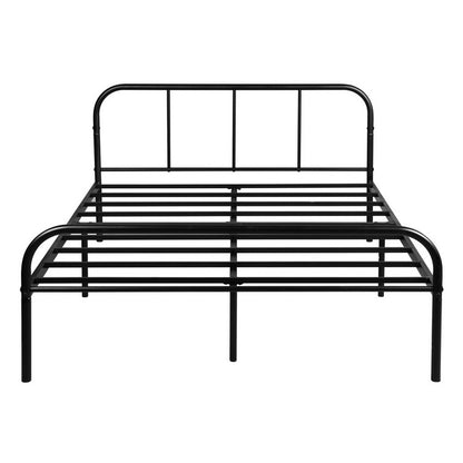 MILO Double Metal Bed 141.5*197cm - Black