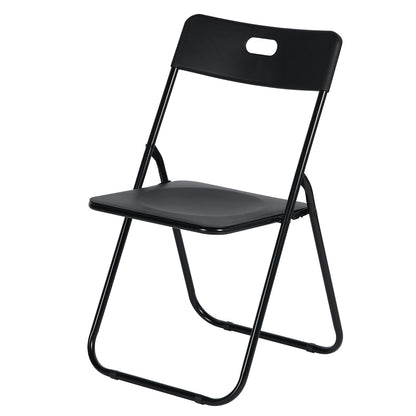 MIMOSA Folding Chair with Iron Leg - Black