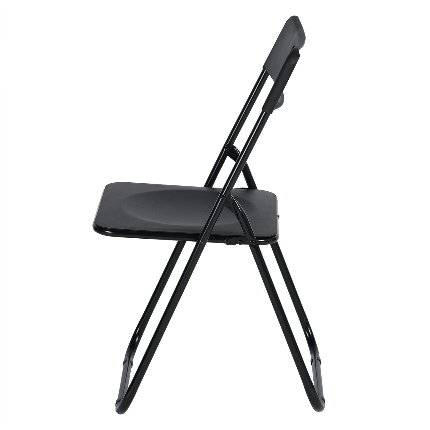 MIMOSA Folding Chair with Iron Leg - Black